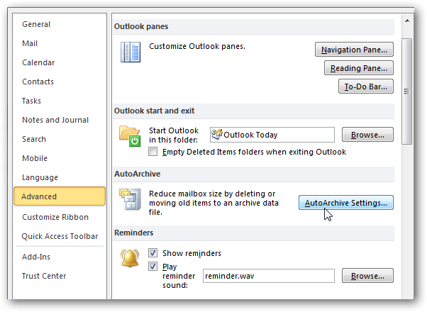 outlook for mac default opens to calendar instead of inbox