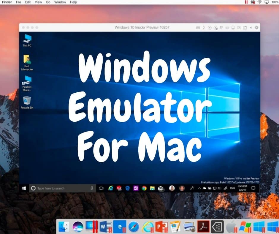 best windows emulator for mac cnet